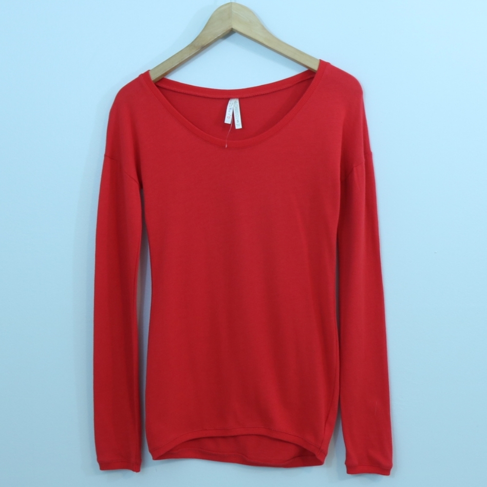 Color Story Cotton Blend Knit Top